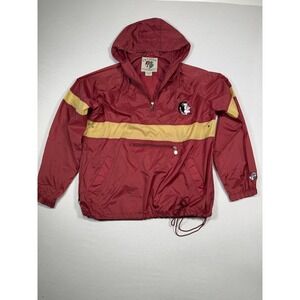 Vintage Florida State Seminoles Jacket Mens Medium‎ Red Football Joe College